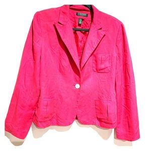 Ralph Lauren pink blazer